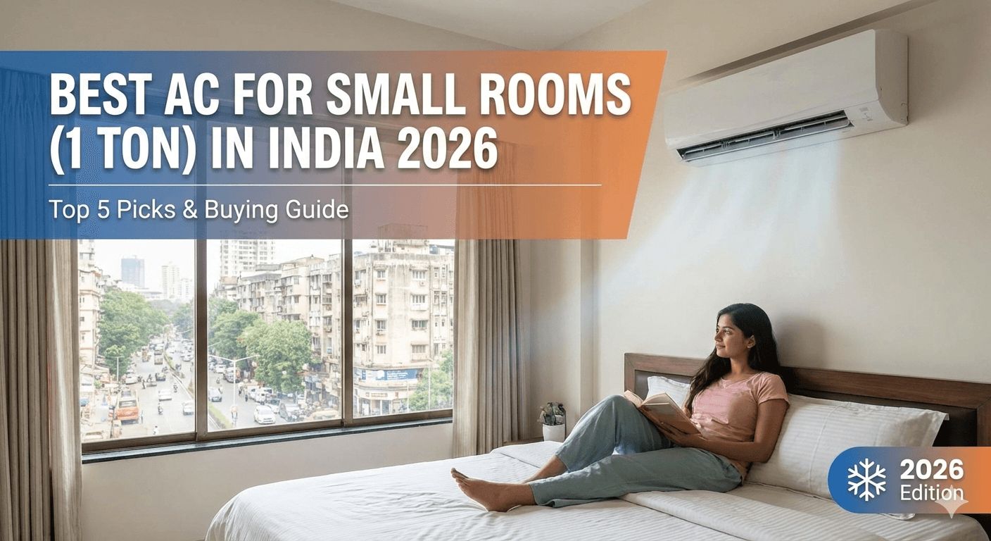 Best-AC-for-Small-Rooms-1-Ton-in-India-2026