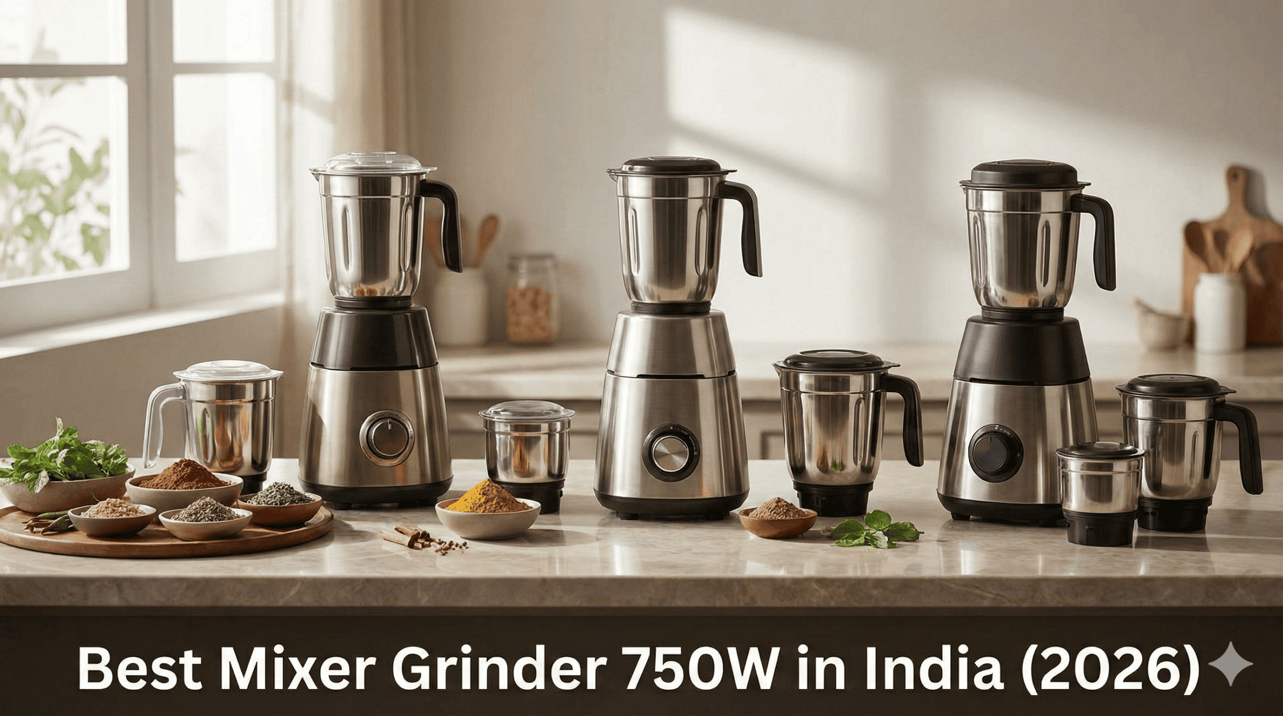 Best Mixer Grinder 750W in India (2026)