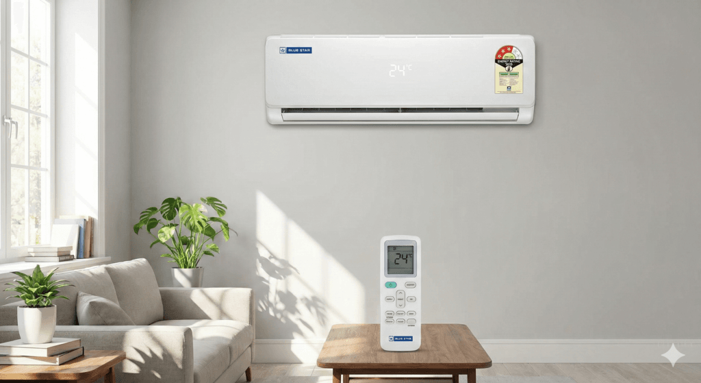 Blue Star 1 Ton 3 Star Inverter AC