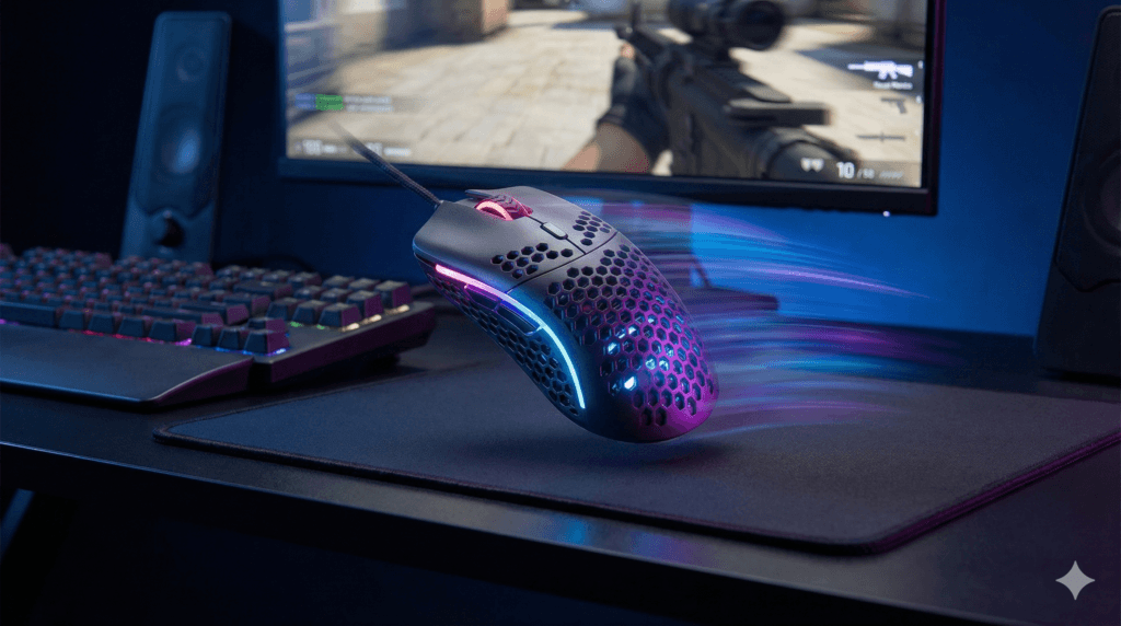 Cosmic Byte Firestorm lightweight gaming mouse