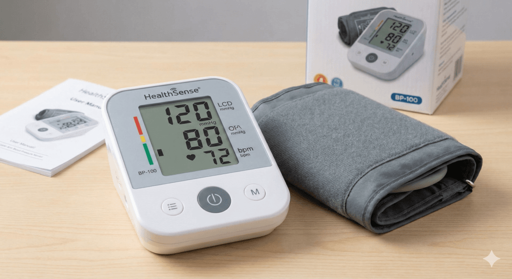 HealthSense BP Monitor BP-100