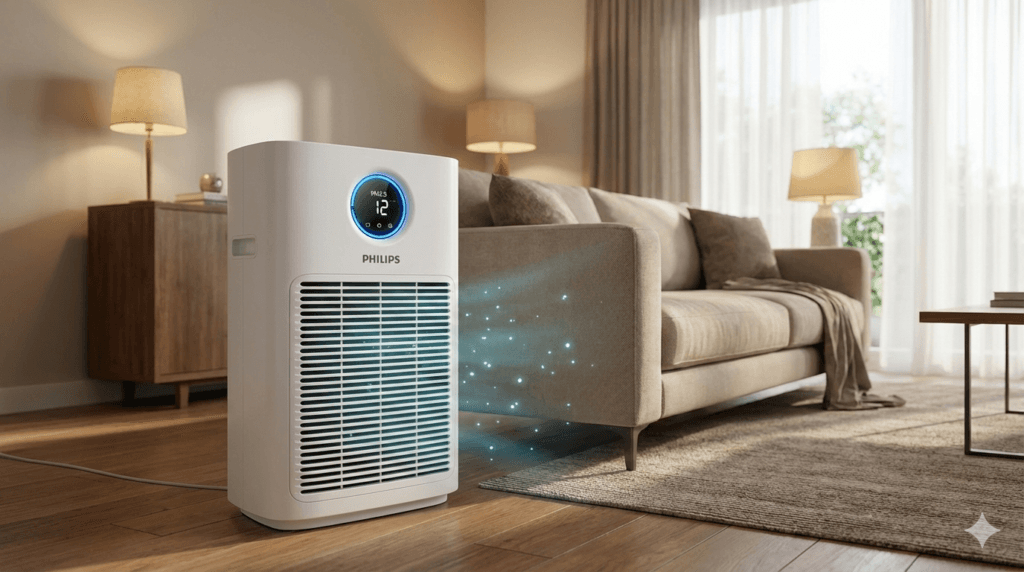 Philips HEPA air purifier for large rooms India