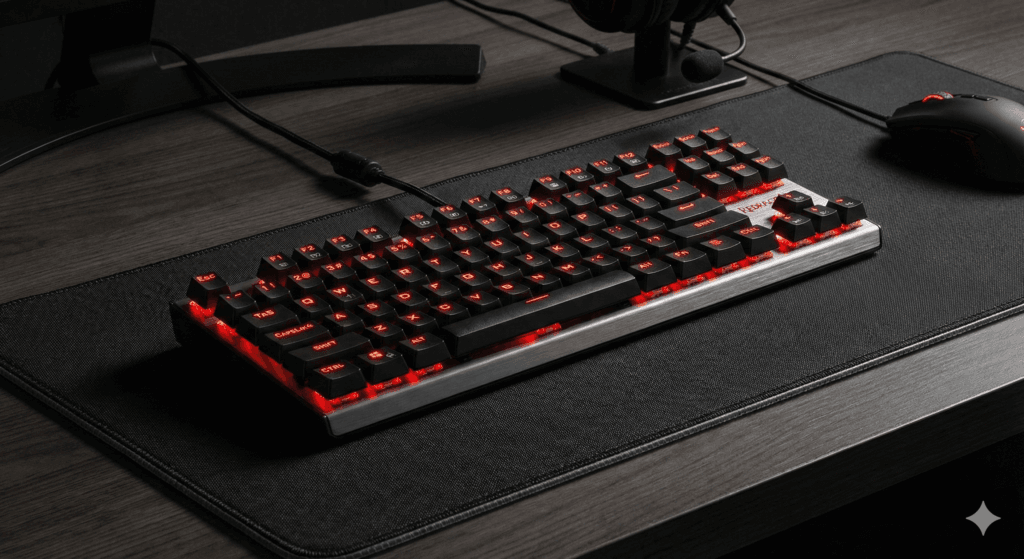 Redragon K552 budget mechanical keyboard India