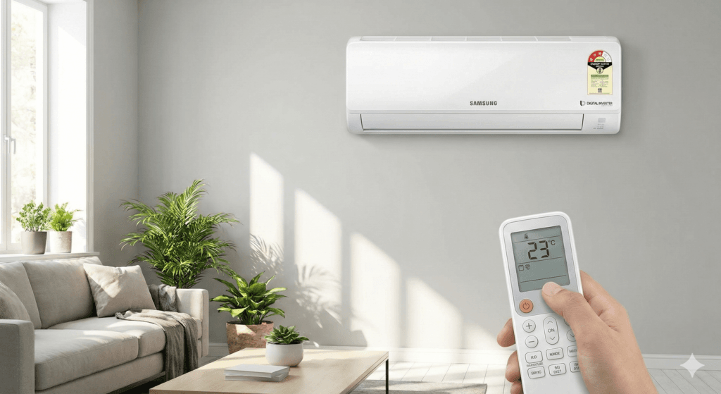 Samsung 1 Ton 3 Star Digital Inverter AC