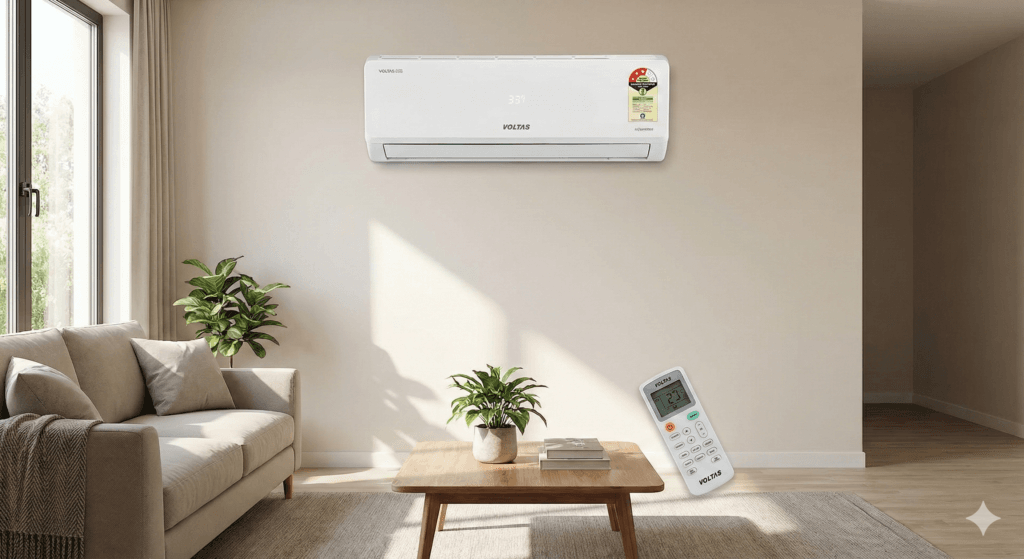 Voltas 1 Ton 3 Star Adjustable Inverter AC