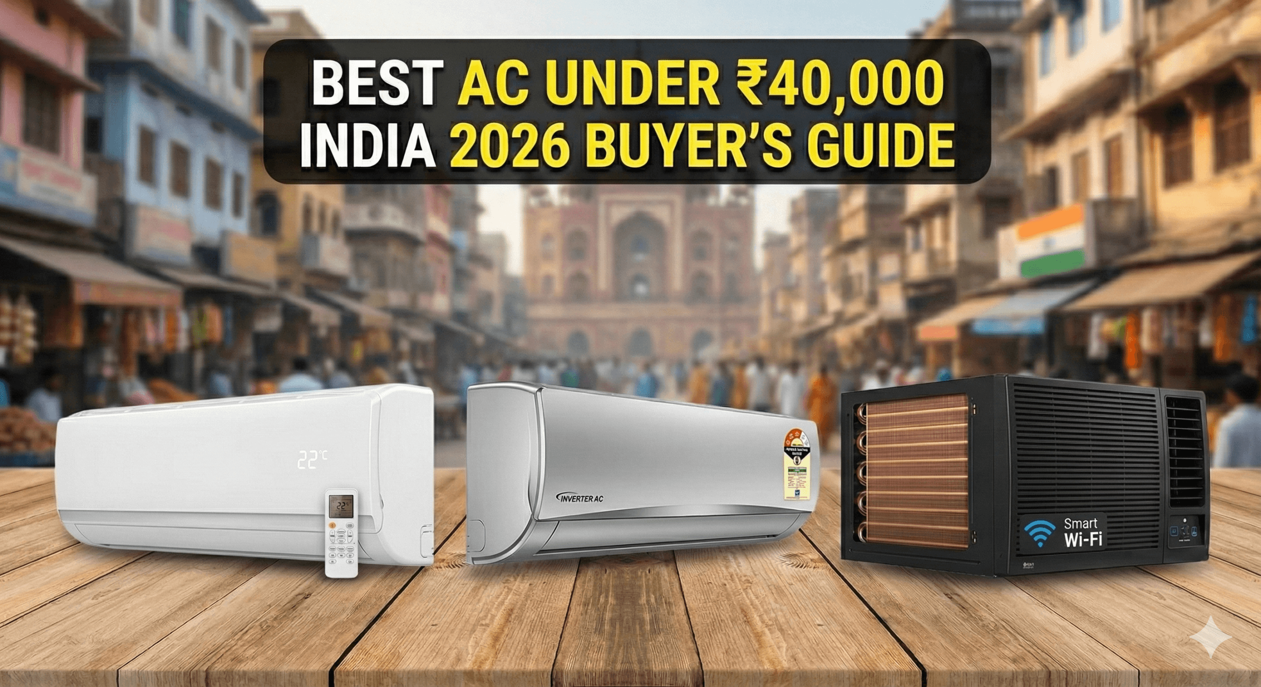 Best AC under ₹40,000 in India – LG and Daikin inverter AC