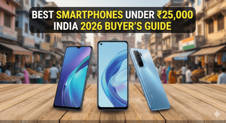 Best smartphone under ₹25,000 in India – Samsung and iQOO