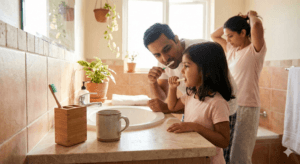 Bamboo Toothbrushes with Charcoal Bristles