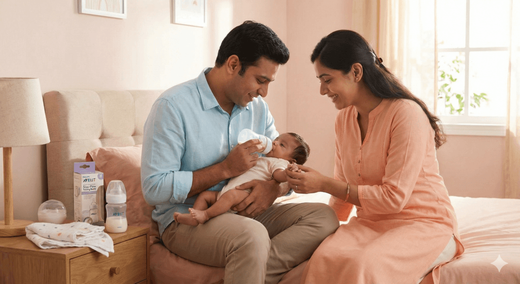 Best Premium Pick — Slow-Flow Feeding Bottle