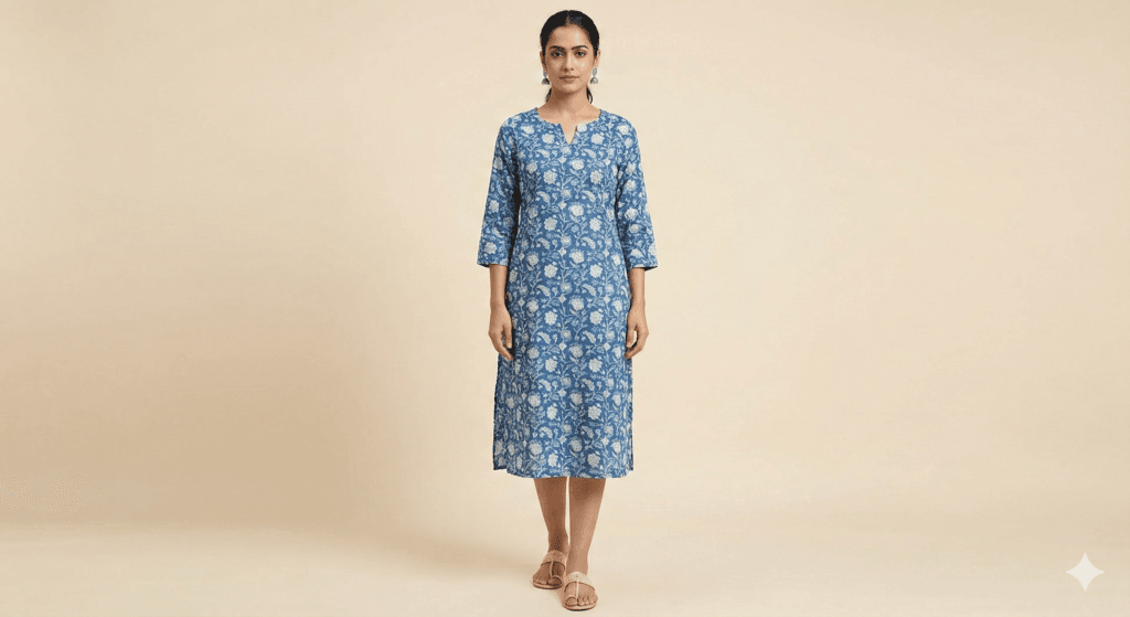 Biba Printed Cotton Kurti