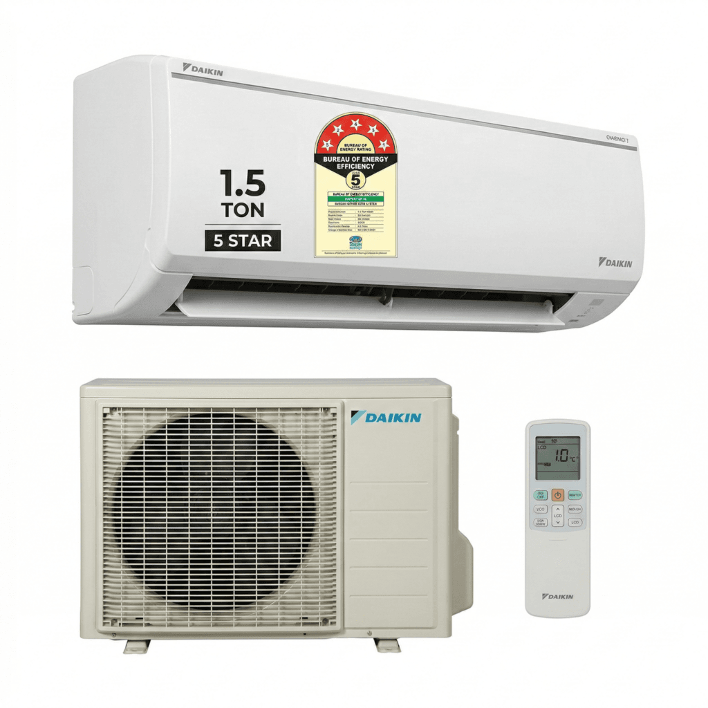 Daikin 1.5 Ton 5 Star Inverter AC