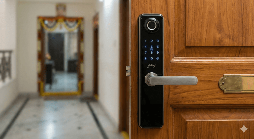Godrej Advantis IoT Fingerprint Smart Door Lock