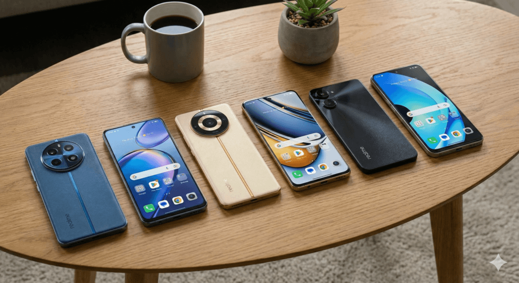 Realme Number Series