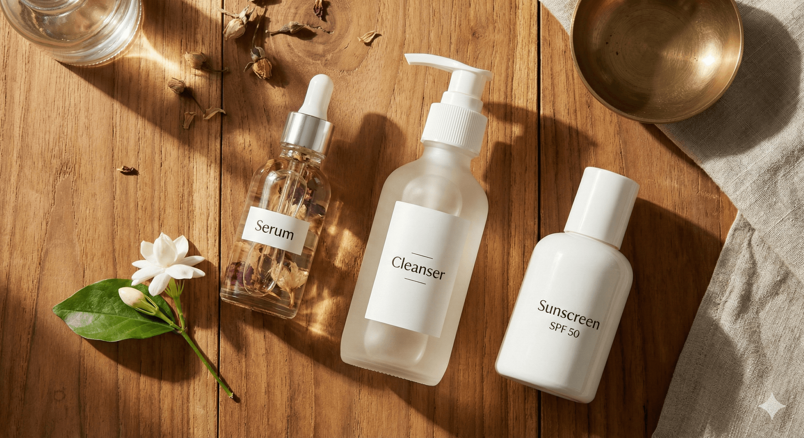 Skincare routine for Indian skin types