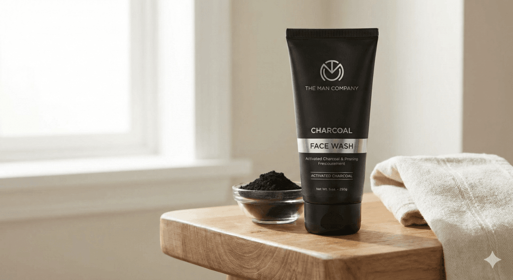The Man Company Charcoal Face Wash