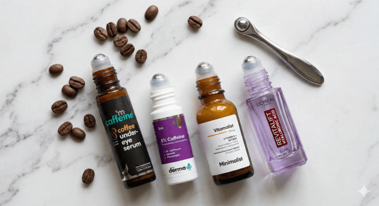 Under-eye roll-on for dark circles