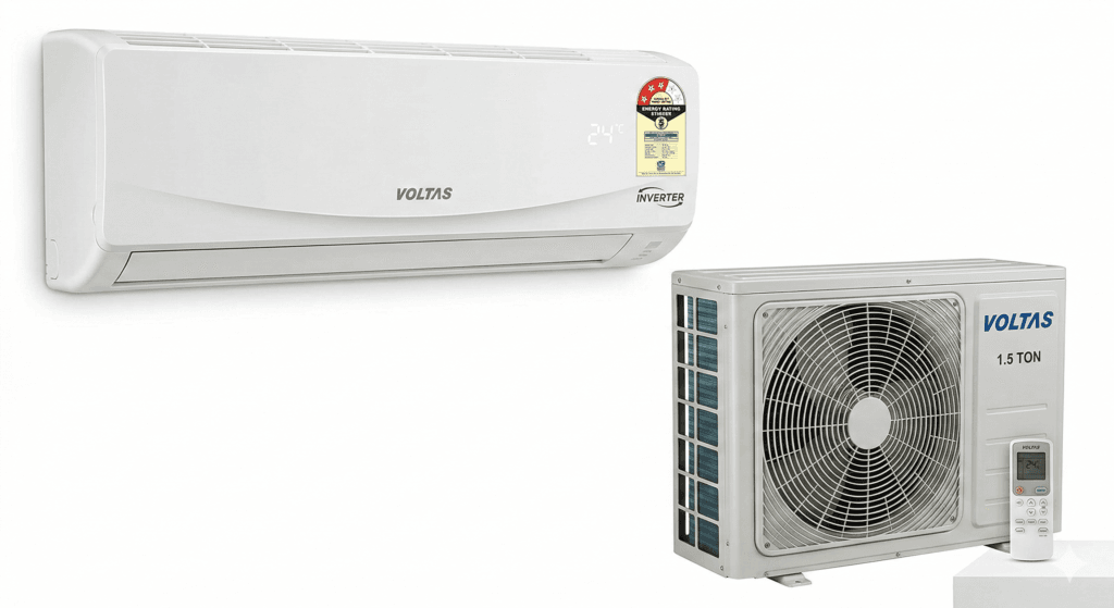 Voltas 1.5 Ton 5 Star Inverter AC