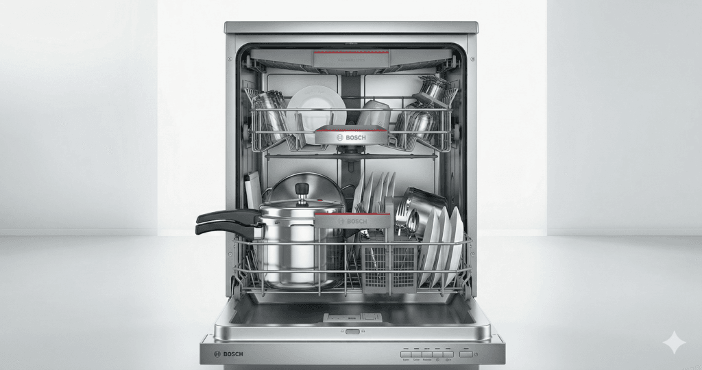 Bosch 13 Place Setting Best Dishwashers for Indian Utensils