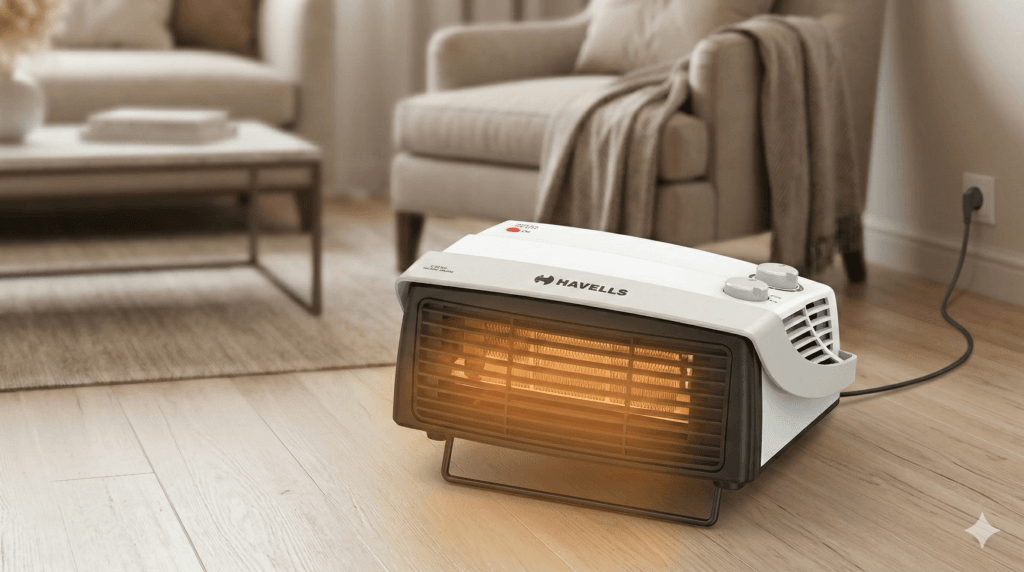 Havells Cista PTC: Best Overall in the Top 5 Room Heaters for Small Rooms