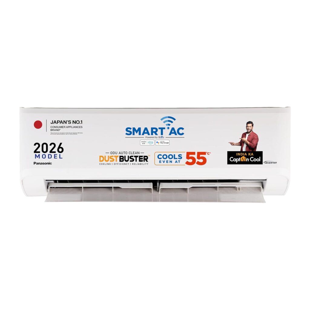 Panasonic 1.0 Ton 5 Star Wi-Fi Inverter AC