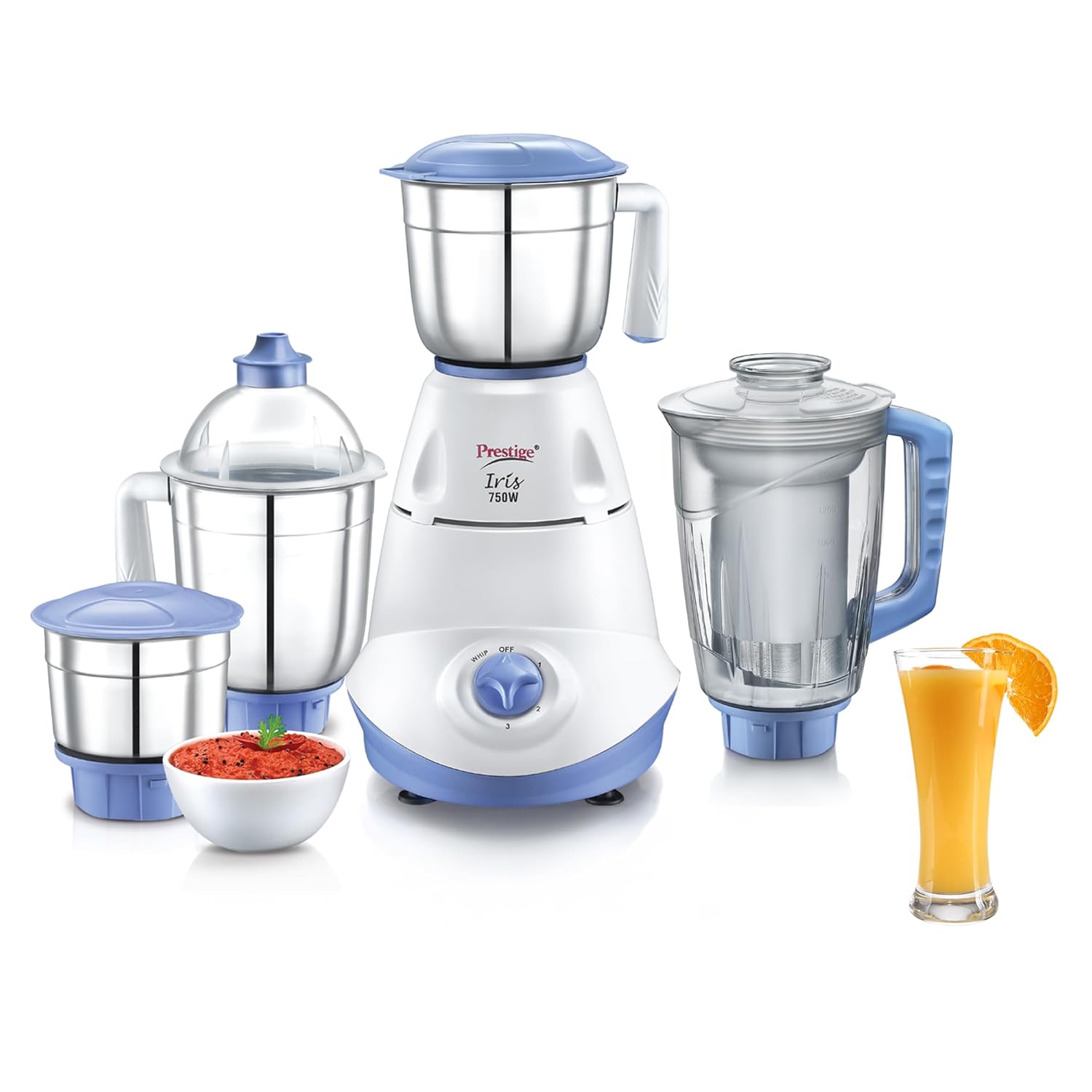 Prestige Iris 750 Watt Mixer Grinder best mixer grinder under 3000 in India 2026