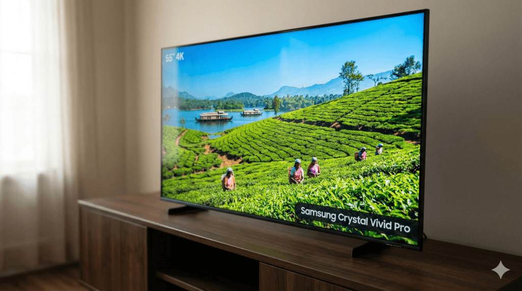 Samsung Crystal Vivid Pro 55-inch 4K