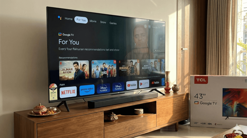 TCL 43-inch 4K Google TV