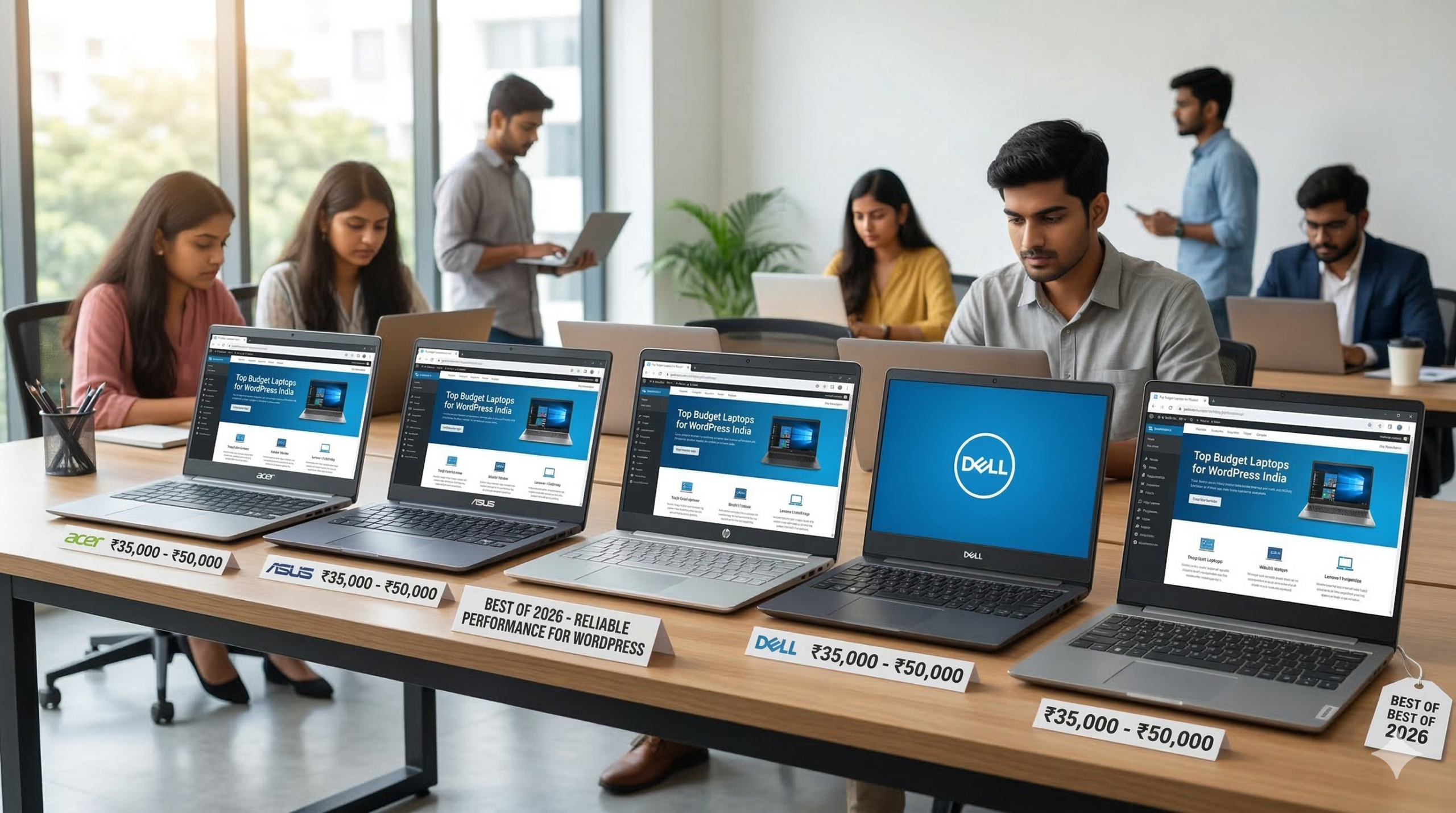 Top Budget Laptops for WordPress India