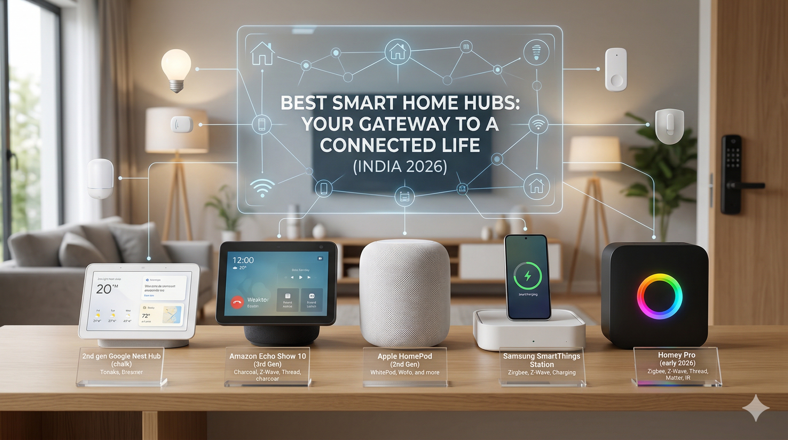 best smart home hubs India 2026