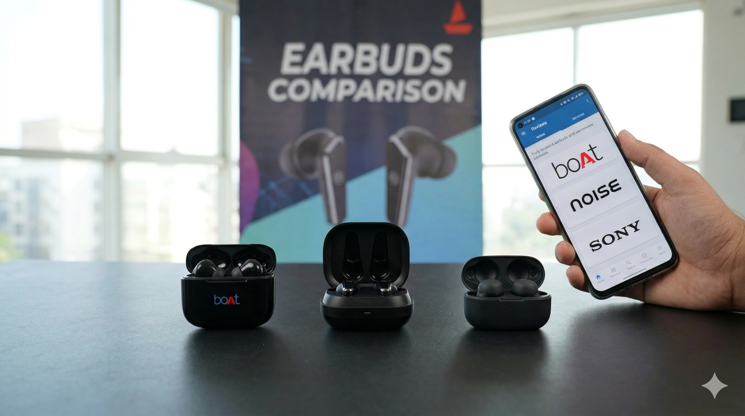 boat vs noise vs sony earbuds india 2026