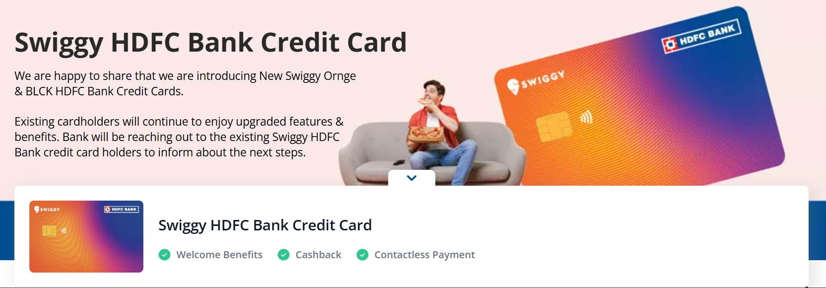 Swiggy HDFC Bank Credit Card