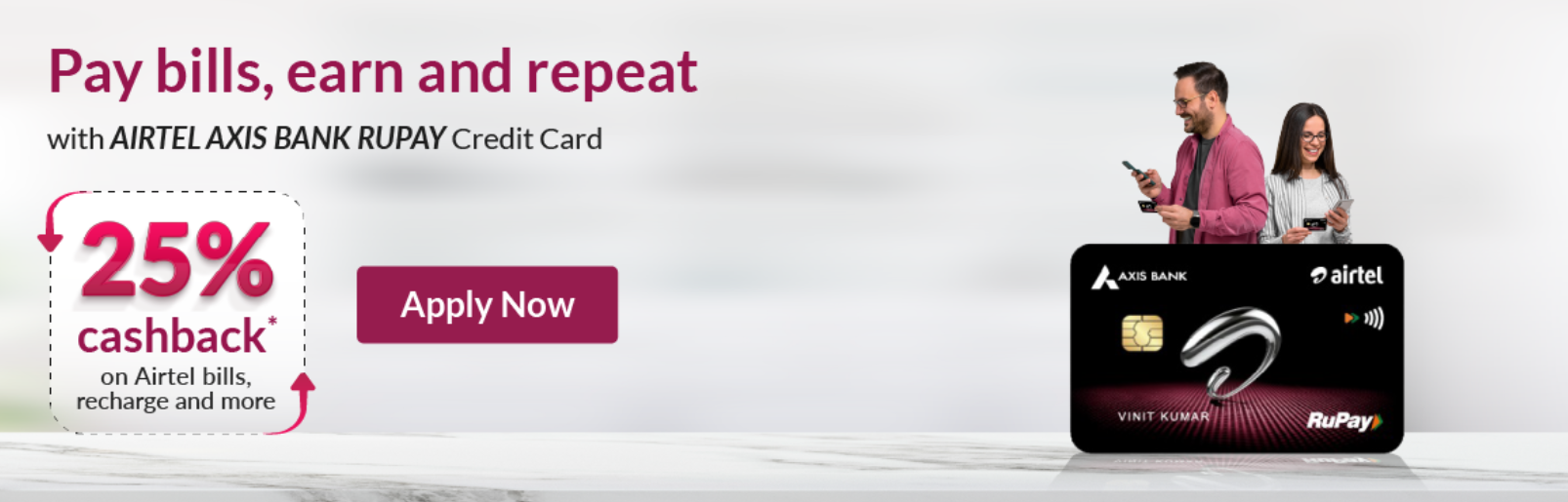 Airtel Axis Bank Credit Card