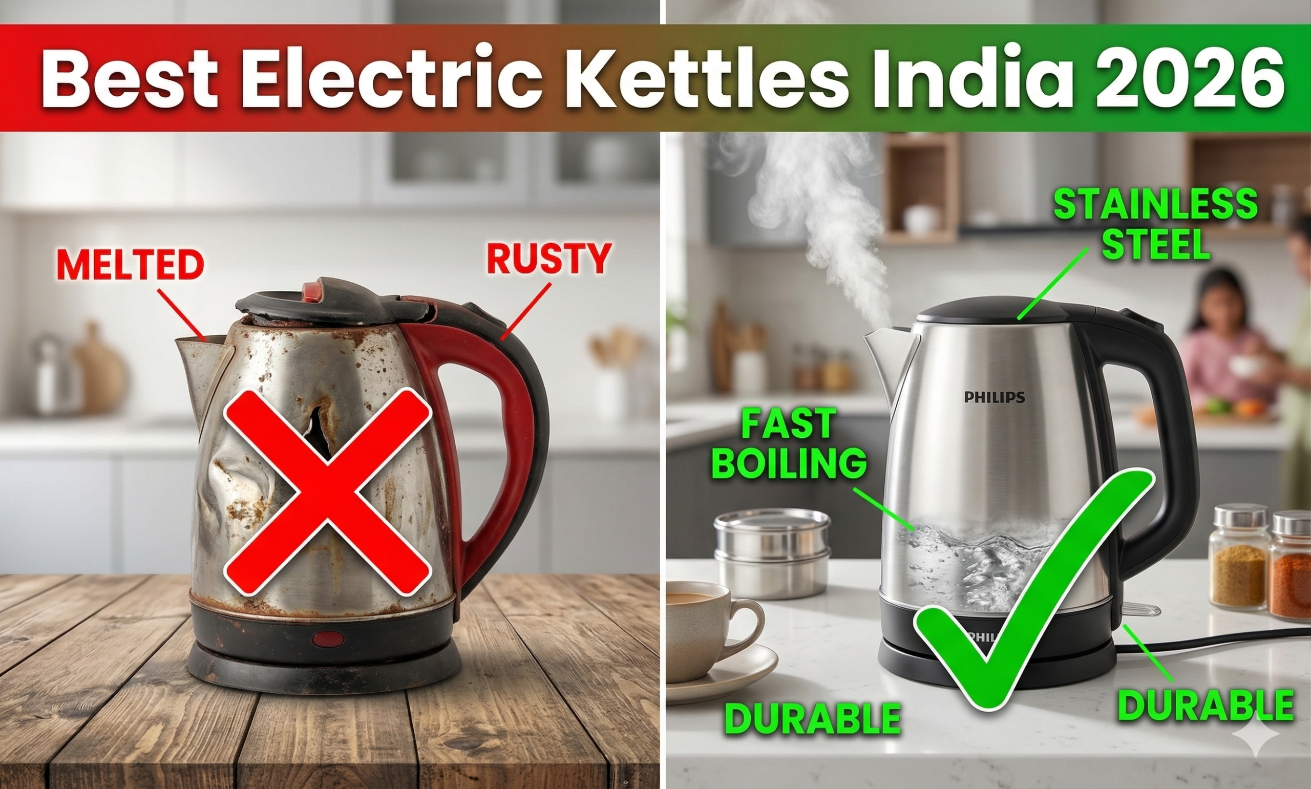 Best Electric Kettles India 2026
