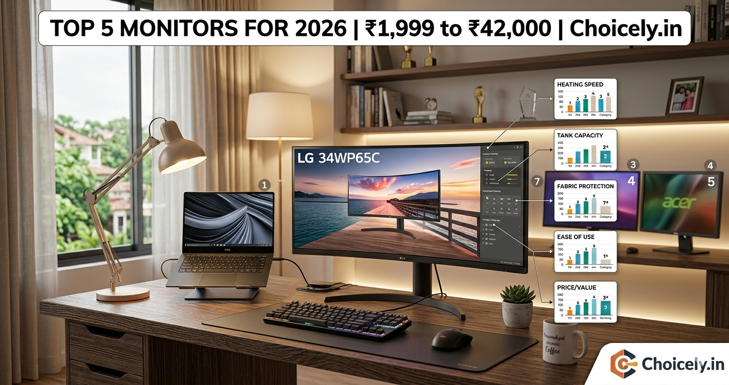 best 4k monitors india 2026