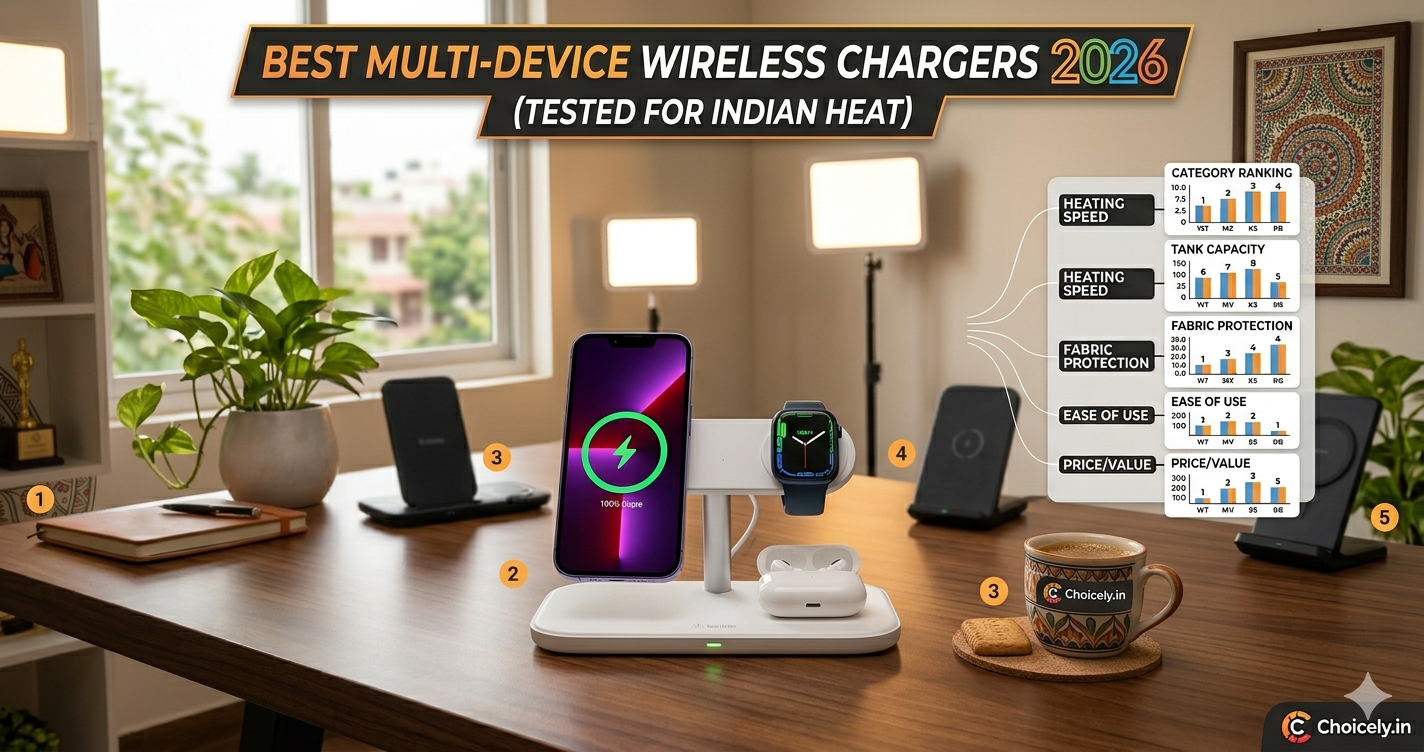 best multi device wireless charger India 2026