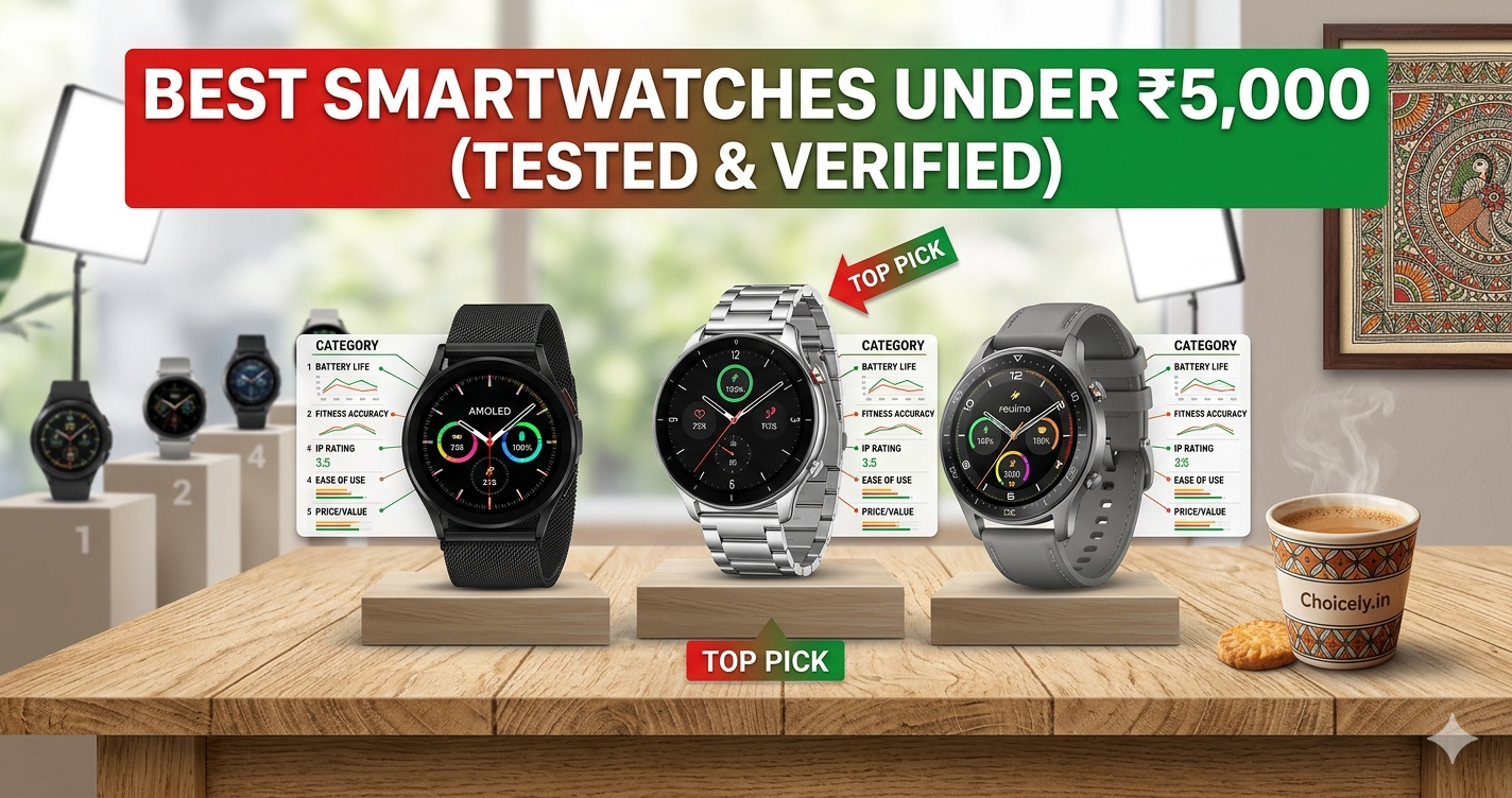 best smartwatch under 5000 india 2026