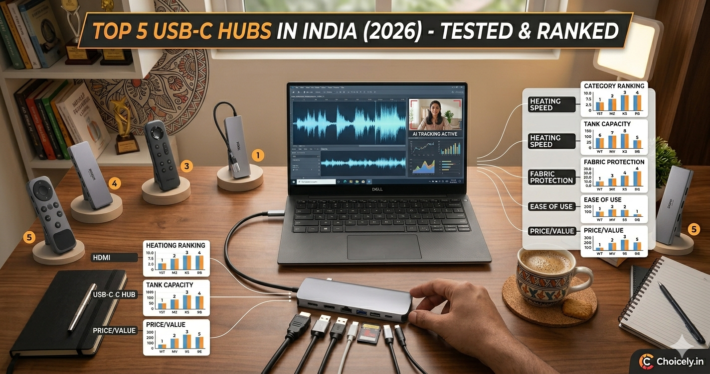 best usb c hub india 2026