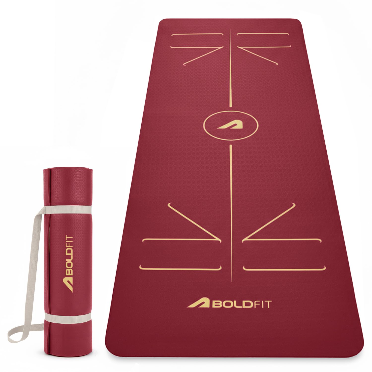 Boldfit TPE Pro best yoga mats in India 2026