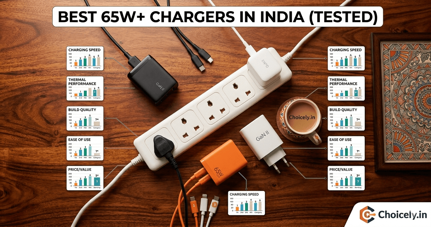 best GaN chargers India 2026