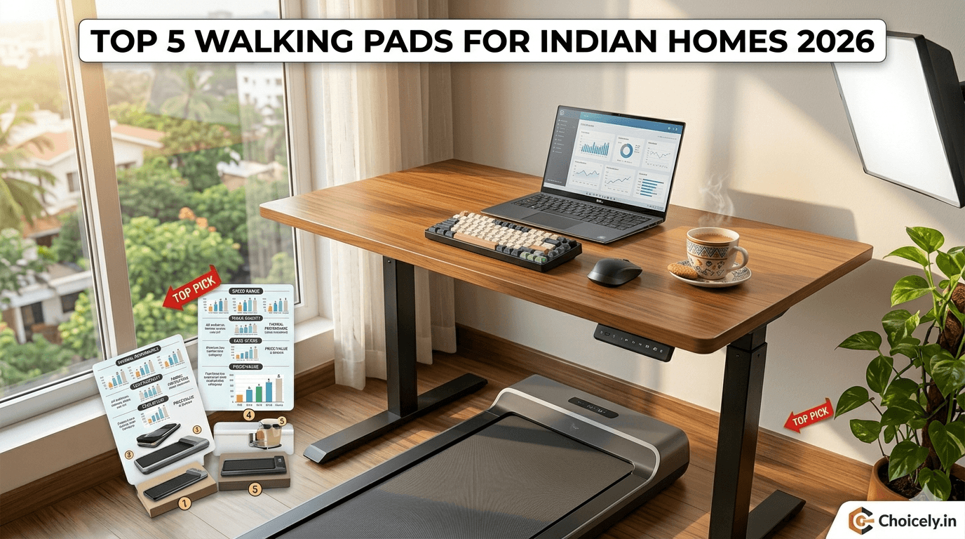 best under desk treadmill India 2026