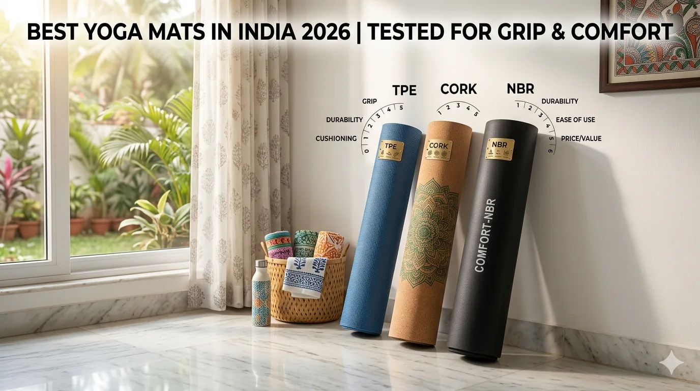 best yoga mats in India 2026