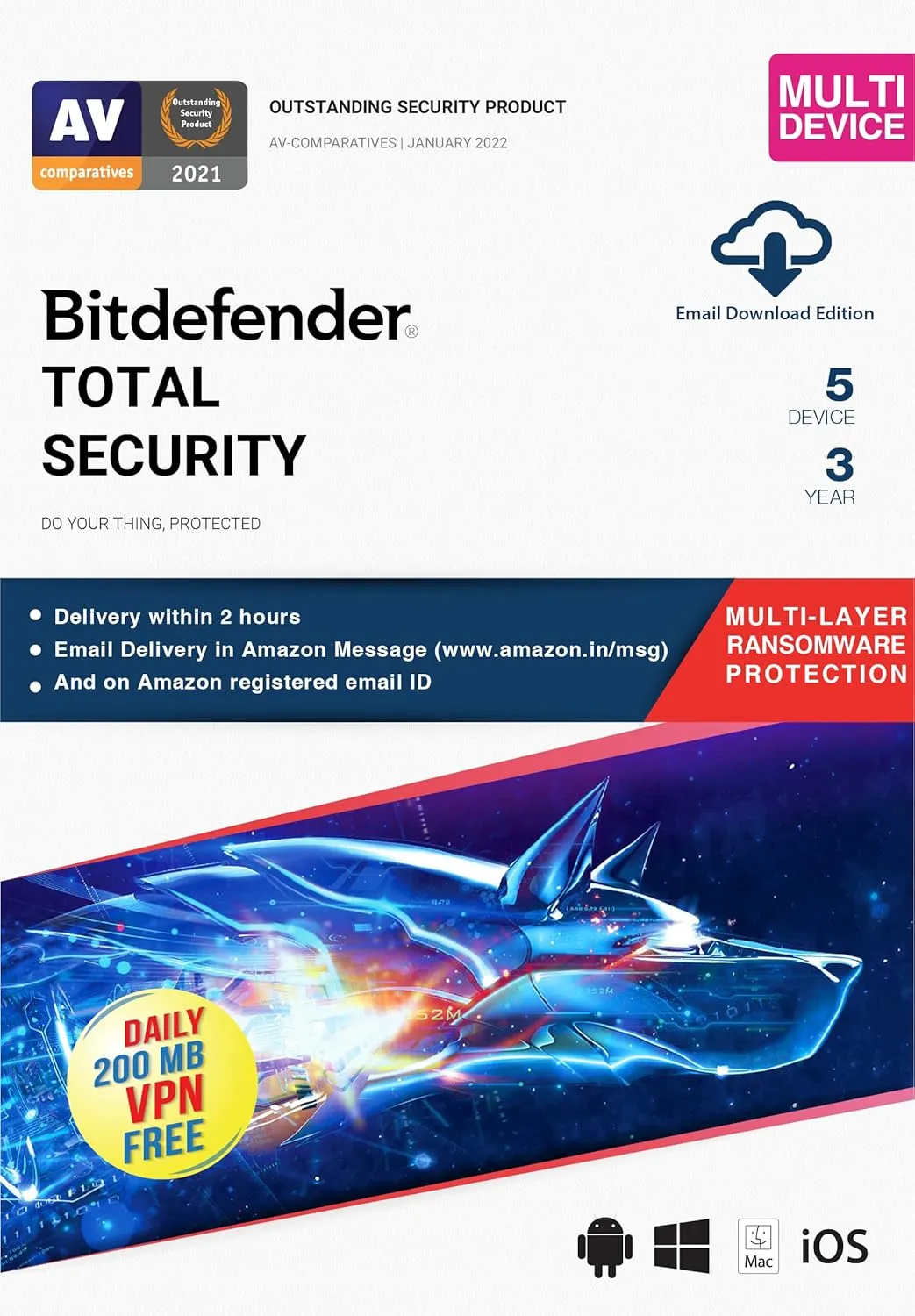 Bitdefender Total Security Family Pack