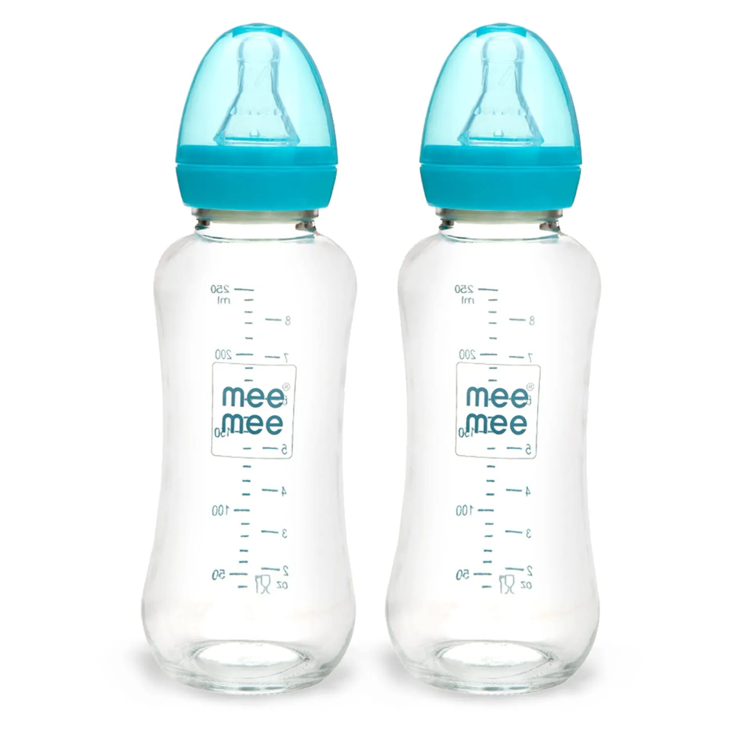 Mee Mee Premium Borosilicate Glass Feeding Bottle