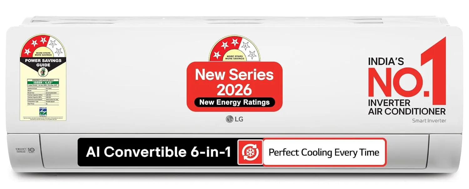 LG 1.5 Ton 3 Star AI Dual Inverter AC